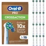 Oral-B Pro CrossAction keičiamosios šepetėlių galvutės, 16 vnt.