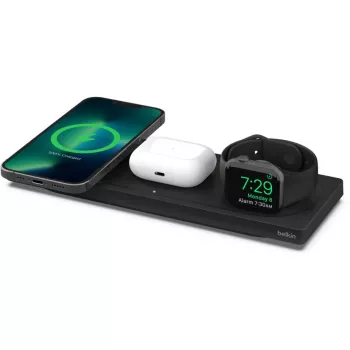 Belaidis įkroviklis Belkin BOOST↑CHARGE PRO greitas įkrovimas juodas