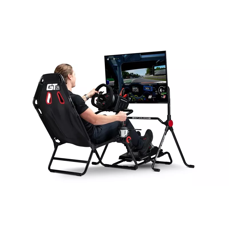 Grindų stovas Next Level Racing NLR-A020 — reguliuojamo aukščio, pakreipiamas tvirtinimo sprendimas sim lenktynių vairalazdėms ir periferijai