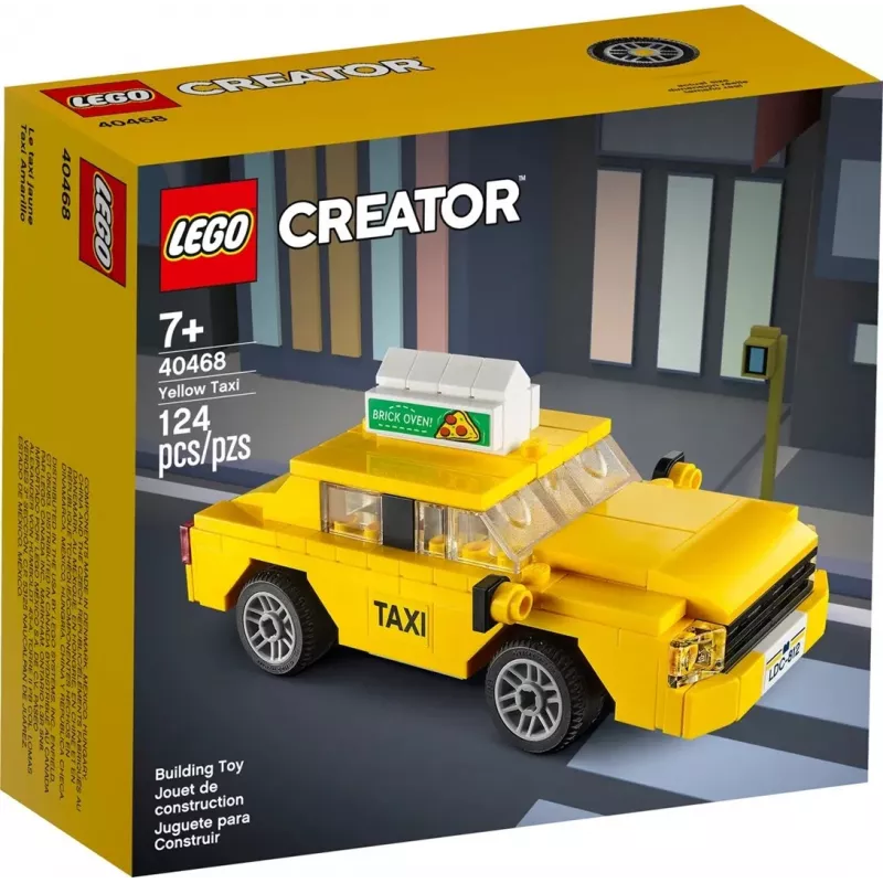 LEGO CREATOR 40468 Geltonas taksi automobilis