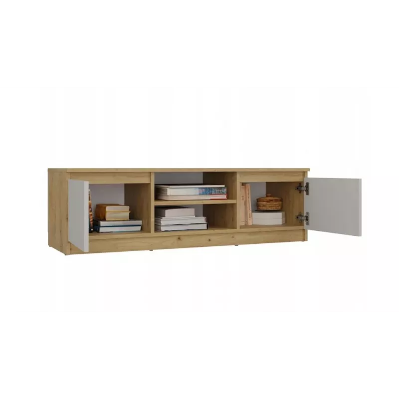 MALWA 120 TV spintelė, artisan ąžuolas/kašmyro