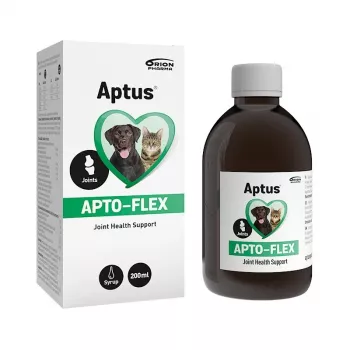 APTUS Apto-flex sąnarių palaikymas - papildai šunims ir katėms – 200ml