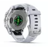Garmin Fenix 8 3,3 cm (1,3) AMOLED 43 mm Skaitmeninis 416 x 416 pikselių Liečiamas ekranas Sidabrinis Wi-Fi GPS (palydovas)