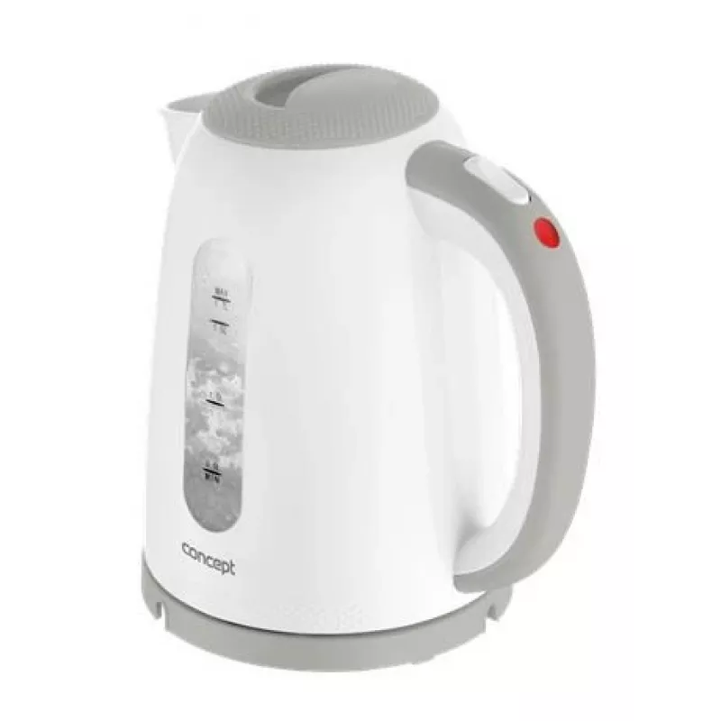 Concept RK2335 elektrinis virdulys 1,7 l 2200 W pilkas, baltas