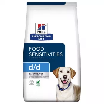 HILL'S PD D/D Food Sensitivities, antiena ir ryžiai - sausas šunų ėdalas - 4kg