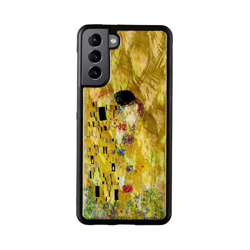 Apsauginis dėklas iKins Samsung Galaxy S21+ — juodas