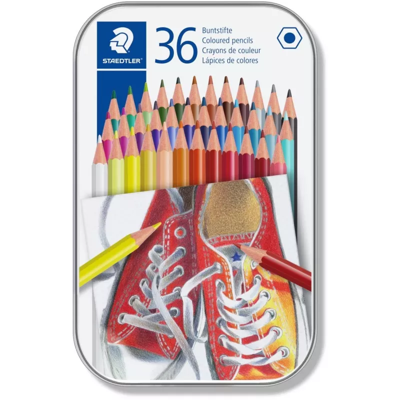 Spalvoti pieštukai Staedtler 175 Daugiaspalviai 36 vnt.