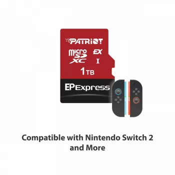 „Patriot“ „microSDXC“ kortelė 1 TB „Express“ 800/600 MB/s PEF1TEPEXMCX