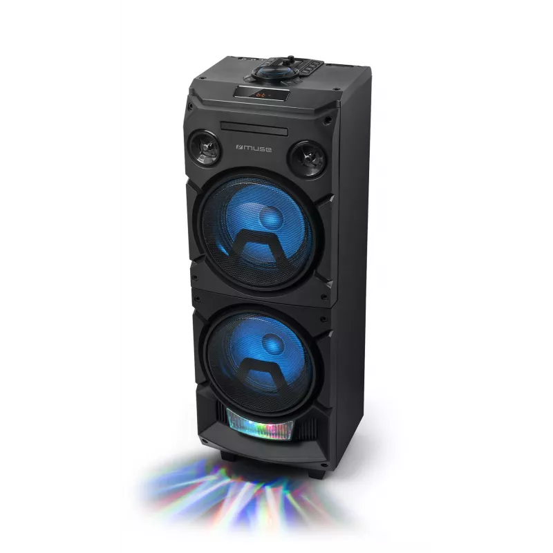 Muse M-1937 DJ nešiojamas/vakarėlių garsiakalbis juodas 600 W