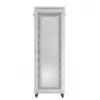 19 inch Rack Cabinet LANBERG FF01-8047-23SL 47U 800x1200 mm Pilka Perforated Doors