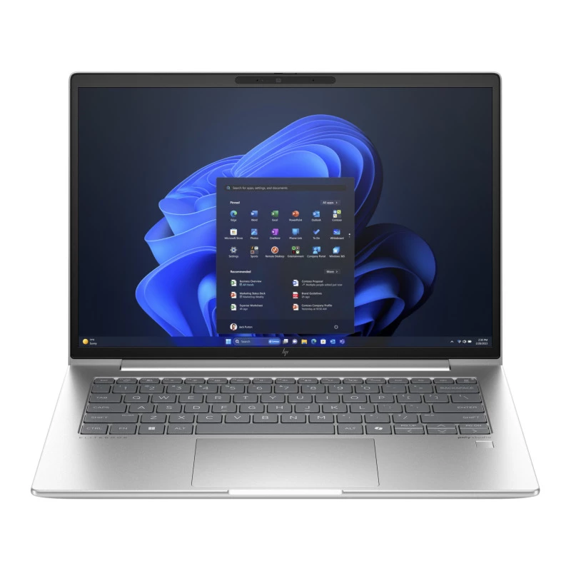 HP EliteBook 645 G11 - Ryzen 5 7535U, 16GB, 512GB SSD, 14 WUXGA 400-nit AG, WWAN-ready, Smartcard, FPR, US apšviesta klaviatūra, 56Wh, Win 11 Pro, 3 metai