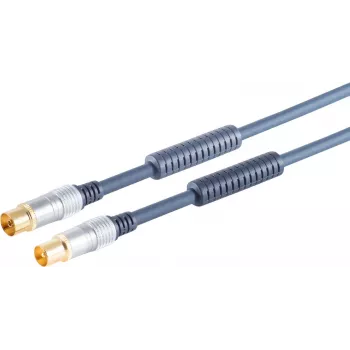 Koaksialinis antenos kabelis ShiverPeaks 80208-15MHQ 15 m su jungtimi ir filtru