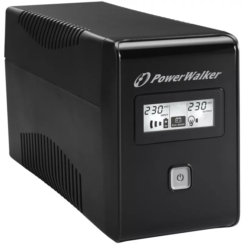 PowerWalker VI 850 LCD nepertraukiamo maitinimo šaltinis (UPS) line-interactive 0,85 kVA 480 W