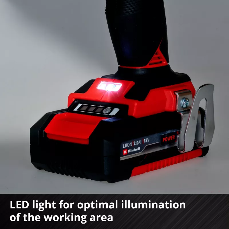 Einhell 4513896 Belaidis gręžtuvas, juodas