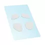Pelės kojelės Endgame Gear XM1, 99,5% PTFE, baltos — vienas rinkinys
