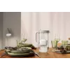 Vandens filtro ąsotis BRITA Glass+1 Maxtra Pro pilkas, 2,4 L bendras / 1,5 L filtruoto, Maxtra Pro PP filtras