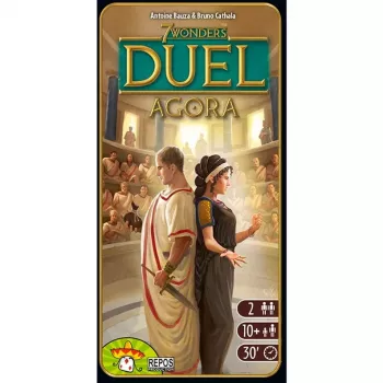 7 Wonders Duel - Agora, stalo žaidimo plėtinys