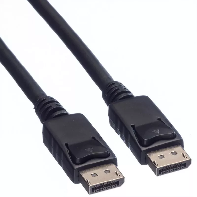 Value DisplayPort prijungimo laidas DisplayPort kištukas, DisplayPort kištukas 1.50 m Juoda 11.99.5767 Ekranuotas