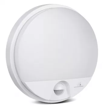LED lempa MACLEAN MCE291W su IR judesio jutikliu, 10W, 3000K