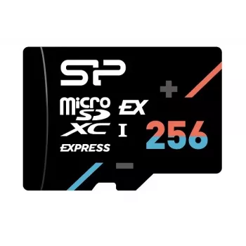„Silicon Power Hypera“ microSDXC atminties kortelė, 256 GB – 10 klasė, UHS-I U3, V30, A1, skaitymo greitis 880 MB/s, rašymo greitis 700 MB/s
