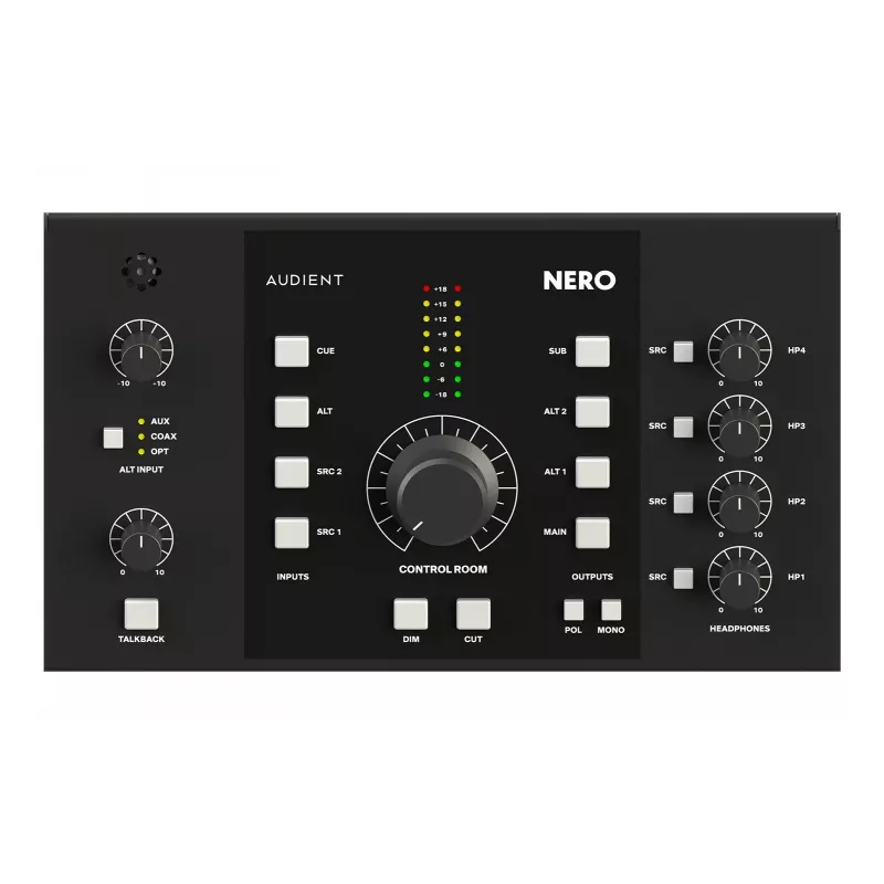 Audient NERO – monitorinis valdiklis klausymui