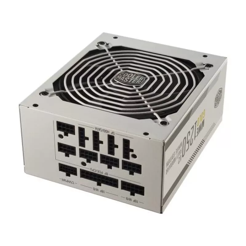 Maitinimo blokas MWE Gold V2 1250W 80+GOLD ATX 3.0 baltas