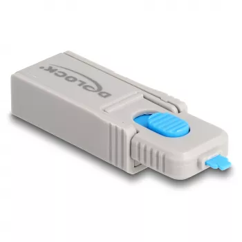 Prievado užraktas DeLOCK 20969 DisplayPort HDMI USB Type-A USB Type-C pilkas