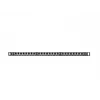 Patch panel LANBERG PPS5-0024-B 24 prievadų CAT5e, metalinis, 0.5U, 445×99×22.3 mm, juodas