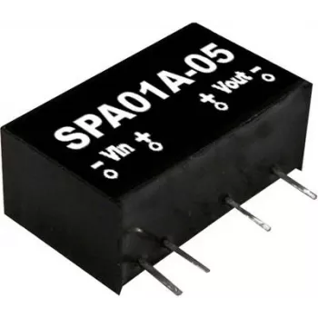 maitinimo adapteris mean well SPA01B-15, įėjimas 18–36 V, išėjimas 15 V, 1 W, RoHS