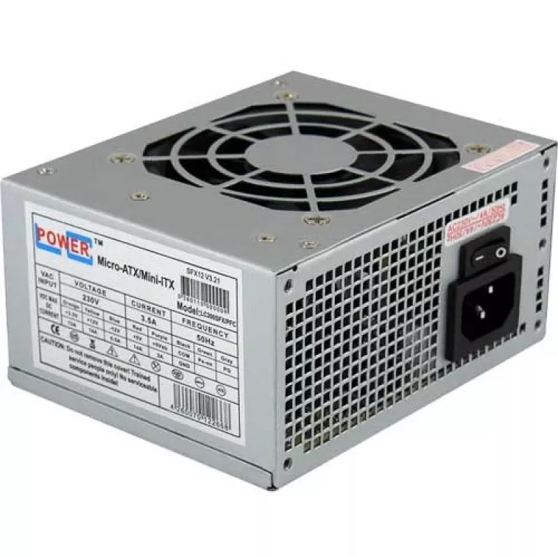 LC Power LC300SFX V3,21 - Maitinimo blokas (vidinis) - SFX12V - 285 W - aktyvus PFC (LC300SFX)