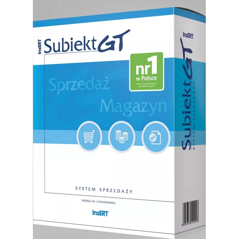 Insert SGT programinės įrangos licencija, mėlyna