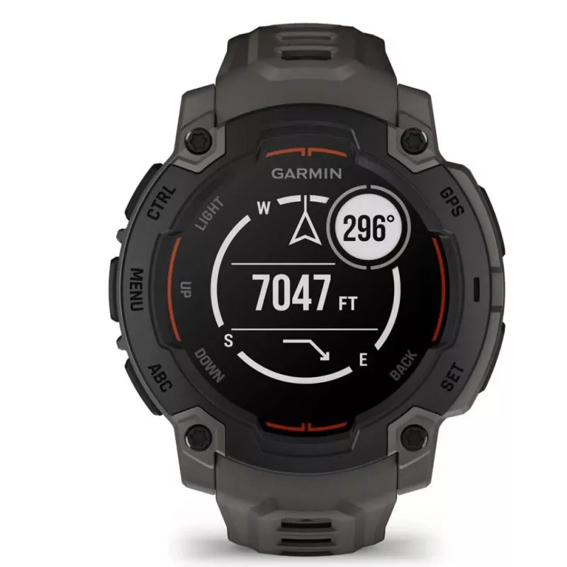 Garmin Instinct E 2,29 cm (0,9 inch) MIP 45 mm Skaitmeninis 176 x 176 pikseliai Juodas GPS (palydovas)