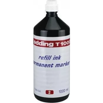 Markerio papildymo buteliukas Edding T 1000 Raudonas 1000 ml 1 vnt.