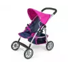 Milly Mally Natalie Prestige Navy lėlių vežimėlis