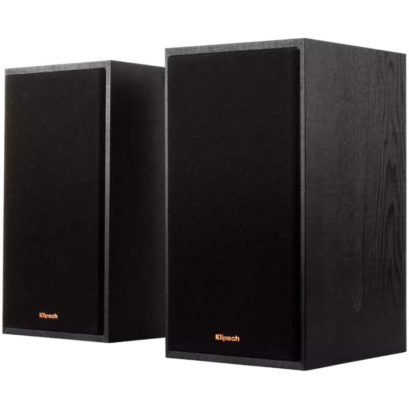 Aktyvi knygų lentynos garsiakalbė KLIPSCH R-51PM — laidinis ir belaidis, 120 W, juoda / varinė