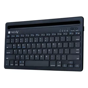 Techly ICTBK102U klaviatūra universali Bluetooth QWERTY angliška juoda