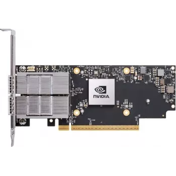 NVIDIA Mellanox ConnectX-7 MCX755106AS-HEAT tinklo plokštė dviejų prievadų QSFP112 200Gbit HHHL 900-9X7AH-00