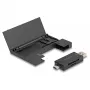 Kortelių skaitytuvas DeLOCK 91014 USB 3.2 Gen 1 Type-A/Type-C juodas MicroSD SD