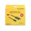 DeLOCK 85256 vaizdo kabelio adapteris 2 m USB Type-C DisplayPort juodas