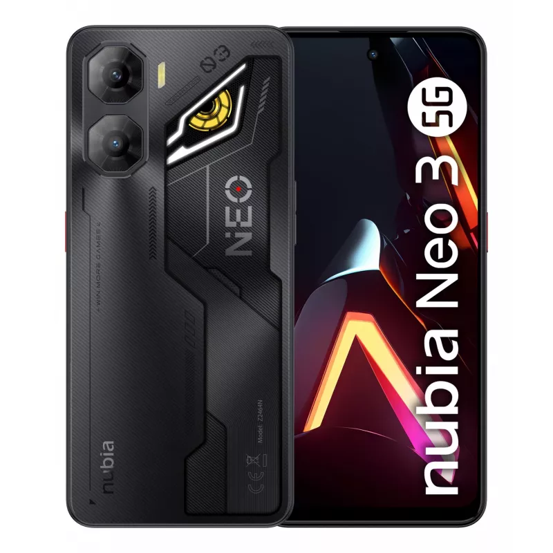 Išmanusis telefonas Nubia Neo 3 5G 8/256GB Shadow Bl.