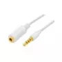 shiverpeaks 2 x 3,5 mm – 2 m 2m 3,5mm 3,5mm Baltas (BS33112)