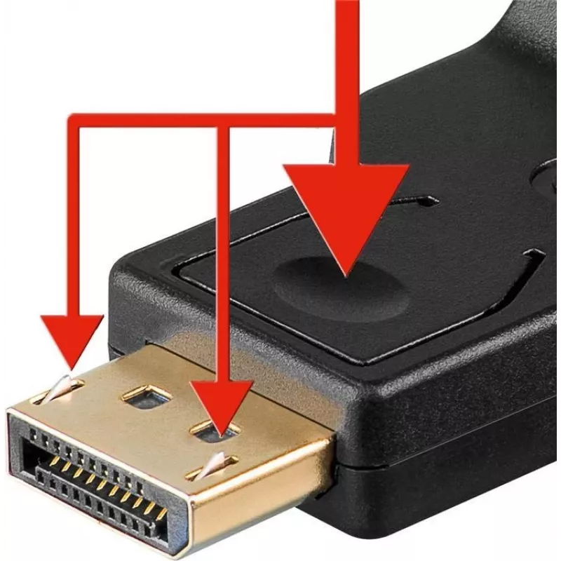 Goobay DisplayPort–VGA adapteris 1.1, 0,15 m (60606)