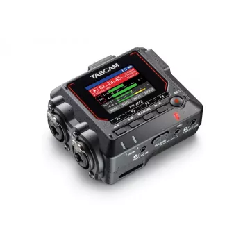 Nešiojamasis garso įrašymo įrenginys Tascam FR2-AV — 2 takelių, 2 XLR kombinuoti įėjimai, USB-C sąsaja, 48–192 kHz, 24/32 bitų, „microSD“ iki 512 GB