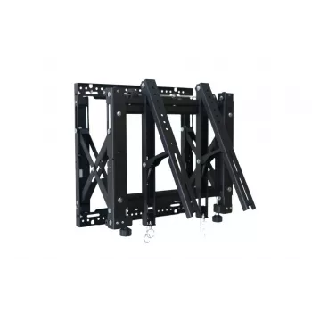 Edbak VWPOP65-P Plokščiaekranis sieninis laikiklis - Plokščiaekraniai sieniniai laikikliai (60 kg, 42 coliai, 65 coliai, 100 x 100 mm, 400 x 200 mm, juoda)
