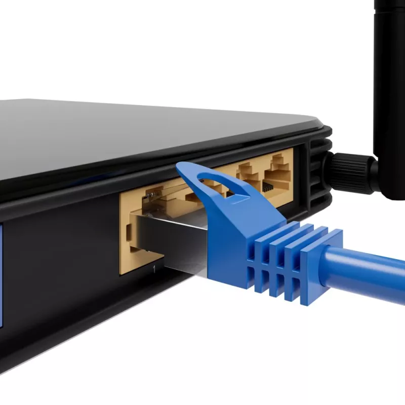Extralink Cat.6A S/FTP Patch Cord 10m, Copper tinklo kabelis, 10Gbit/s