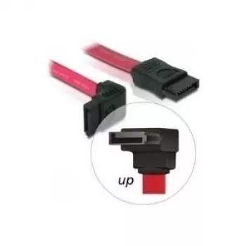 SATA laidas DeLOCK 82470 0,2 m geltonas