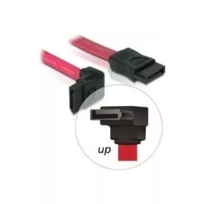 SATA laidas DeLOCK 82470 0,2 m geltonas
