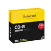 CD-R Intenso 1801622 700 MB 52x Spausdinamas 10 vnt. plonas dėkle