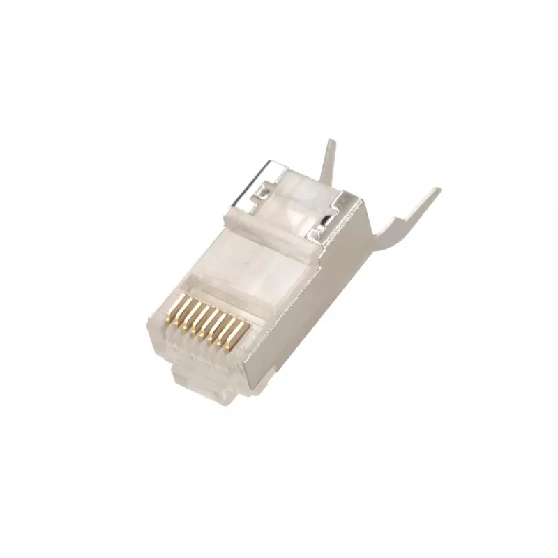 RJ45 jungtis Extralink CAT6A FTP 8P8C, permatoma, kištukas/lizdas, 1 vnt.
