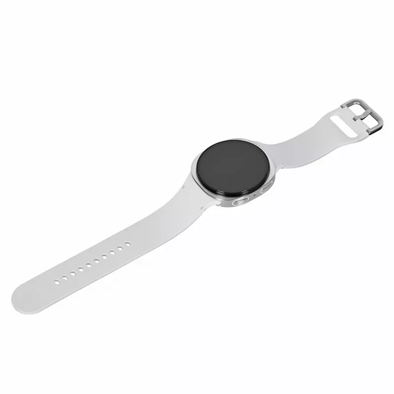 Išmanusis laikrodis Samsung Galaxy Watch 8 44 mm sidabrinis, 1,5 colio AMOLED 480x480, 5 ATM, GPS, 32 GB, 435 mAh